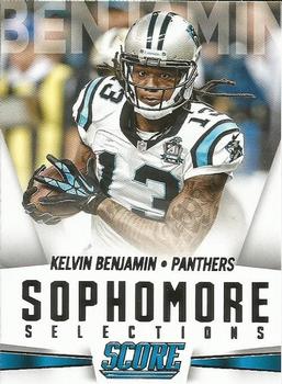 Kelvin Benjamin Carolina Panthers 2015 Panini Score NFL Sophomore Selections #6